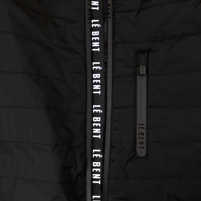 Le Bent Pramecou Wool Insulated Hooded Jacket - Men's Black