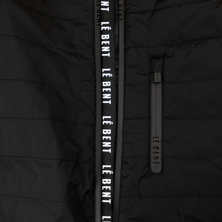 Le Bent Pramecou Wool Insulated Hooded Jacket - Men's Black