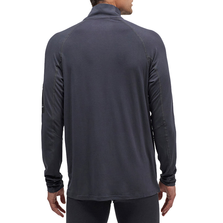 Le Bent Core 260 1/4 Zip Top - Men's Dark Cloud