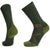 Le Bent Light Cushion Crew Hike Socks - Unisex Kombu Green
