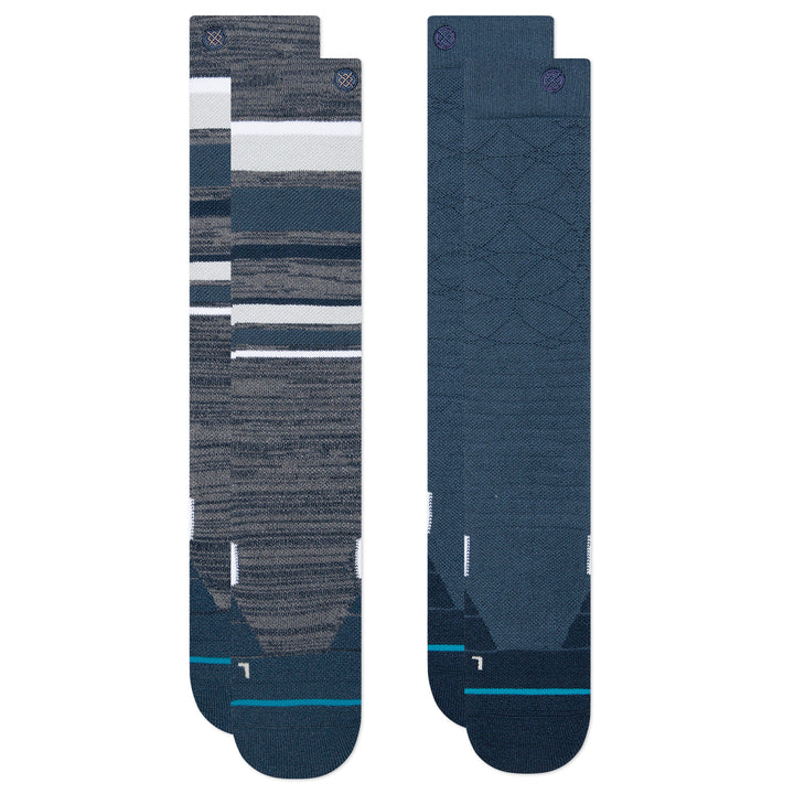Stance Bobbin 2-Pack Snow Socks Navy