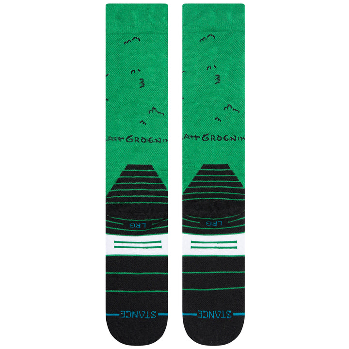 Stance Homer Snow Socks Green