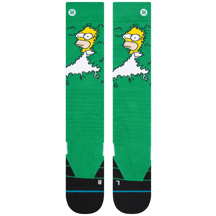 Stance Homer Snow Socks Green