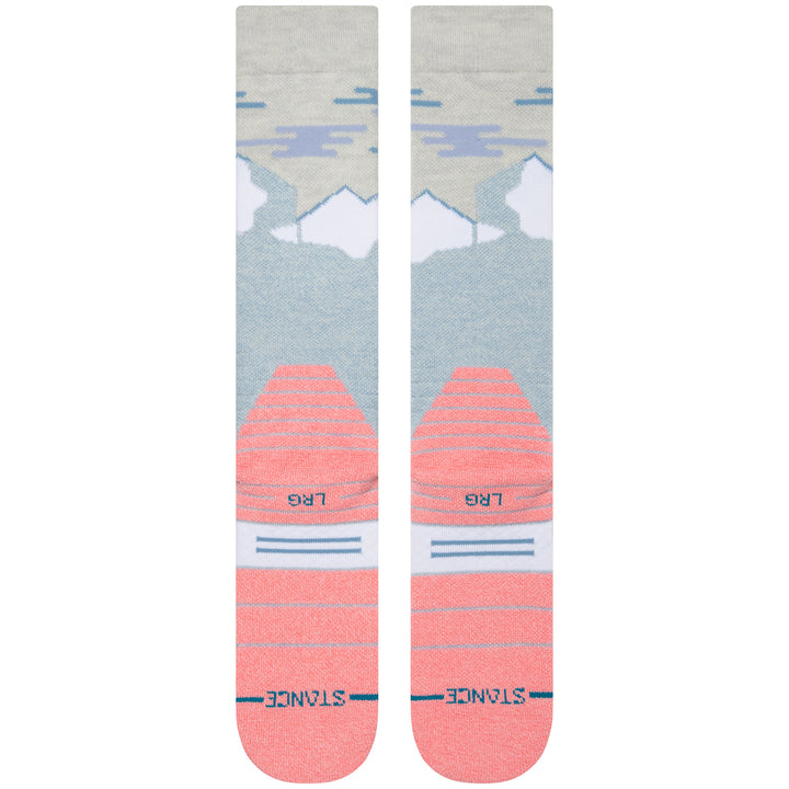 Stance Route 2 Snow Socks Light Blue