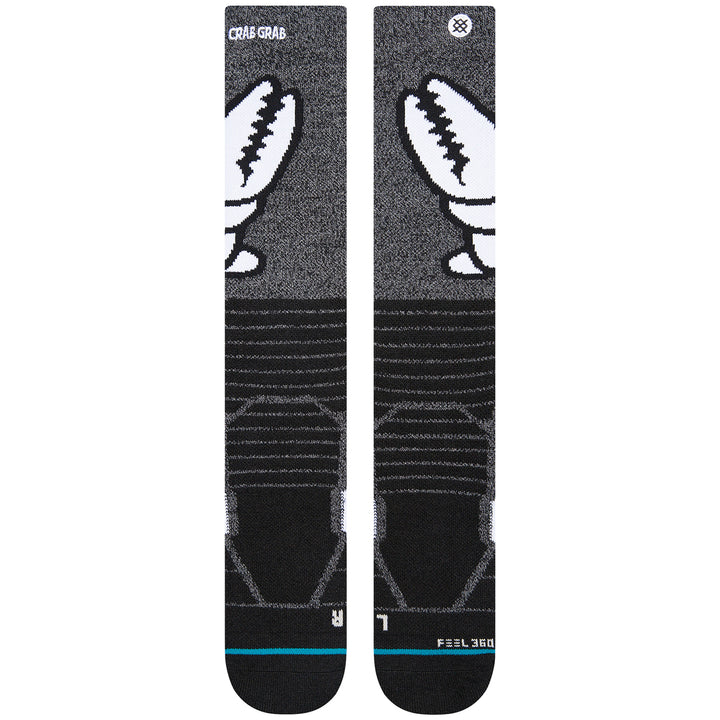 Stance Crab Grabber Snow Socks Black