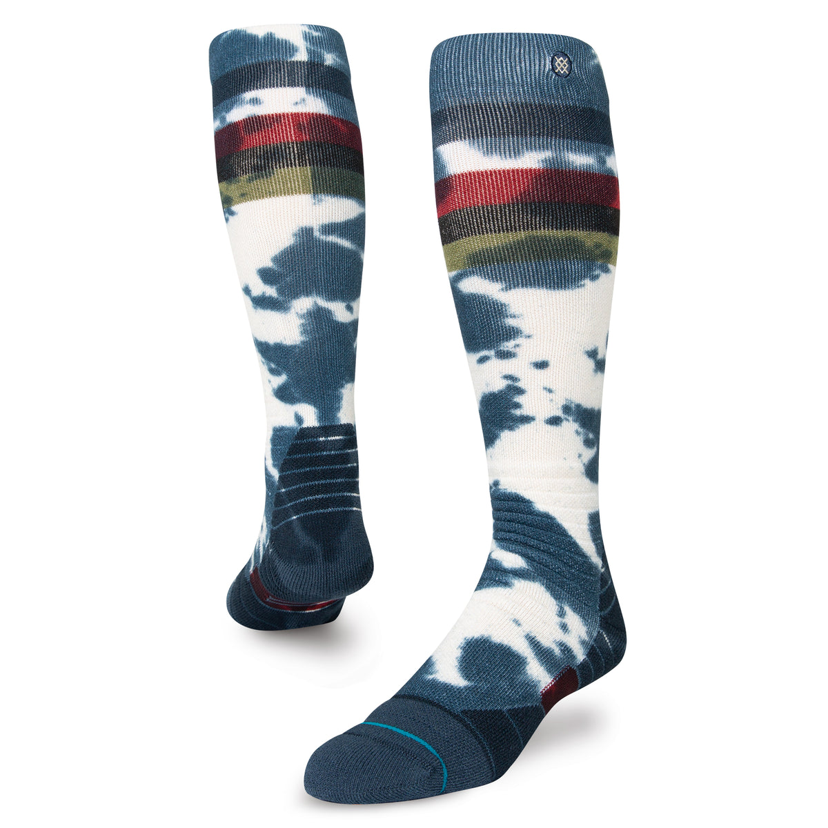 Stance Maliboo Dye Snow Socks Natural