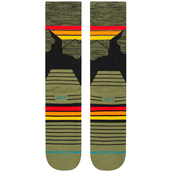 Stance Phelan Socks - Unisex Olive