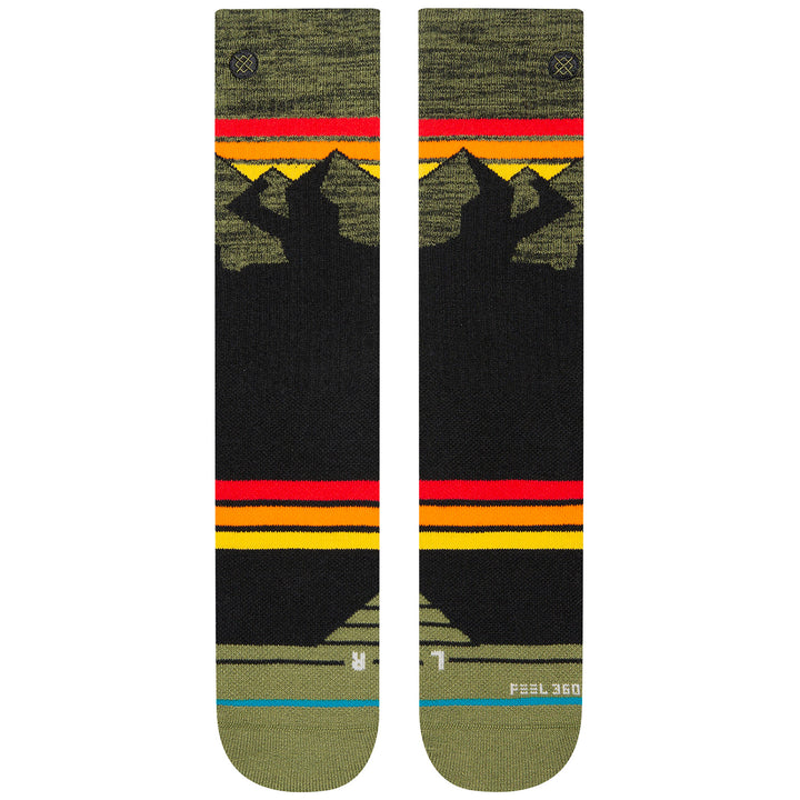 Stance Phelan Socks - Unisex Olive
