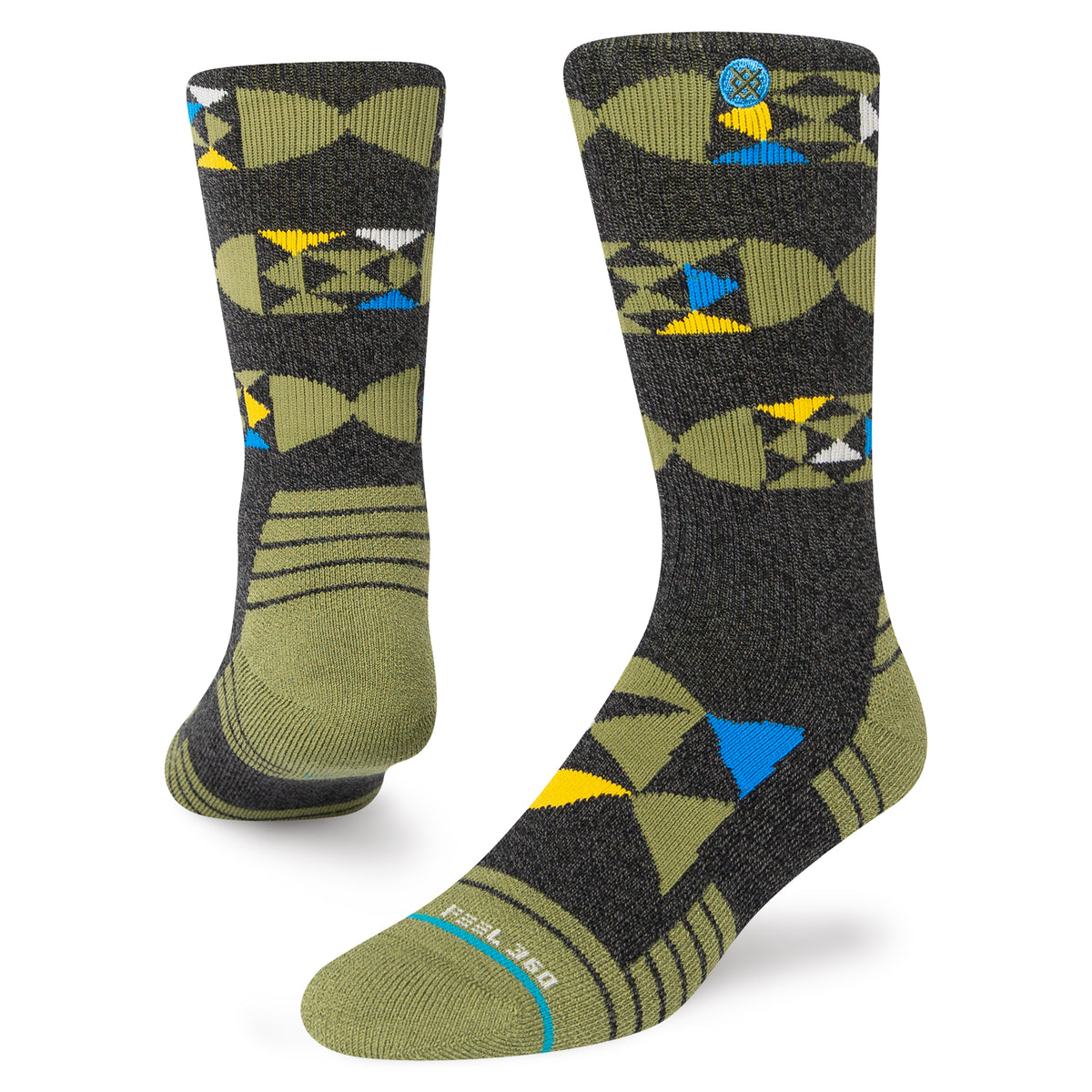 Stance Geodes Socks - Unisex Black