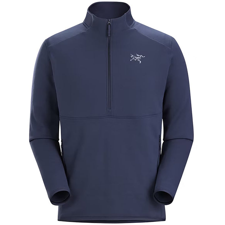 Arc'teryx Kyanite AR Half Zip Jacket - Men's Black Sapphire