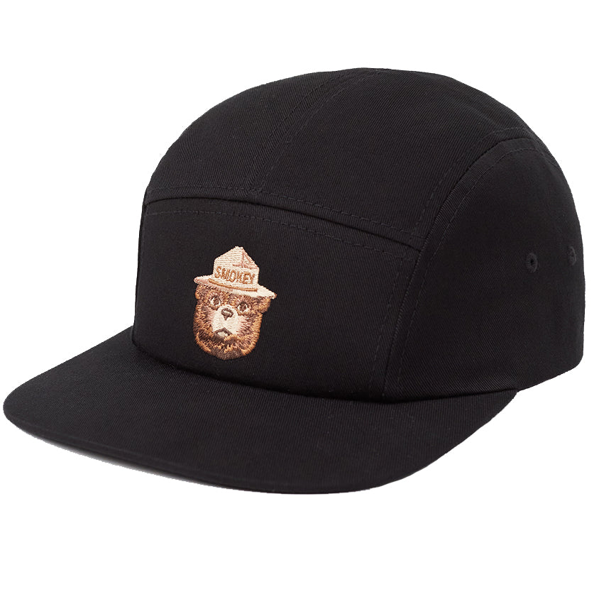 Tentree Smokey Bear Camper Hat Meteorite Black