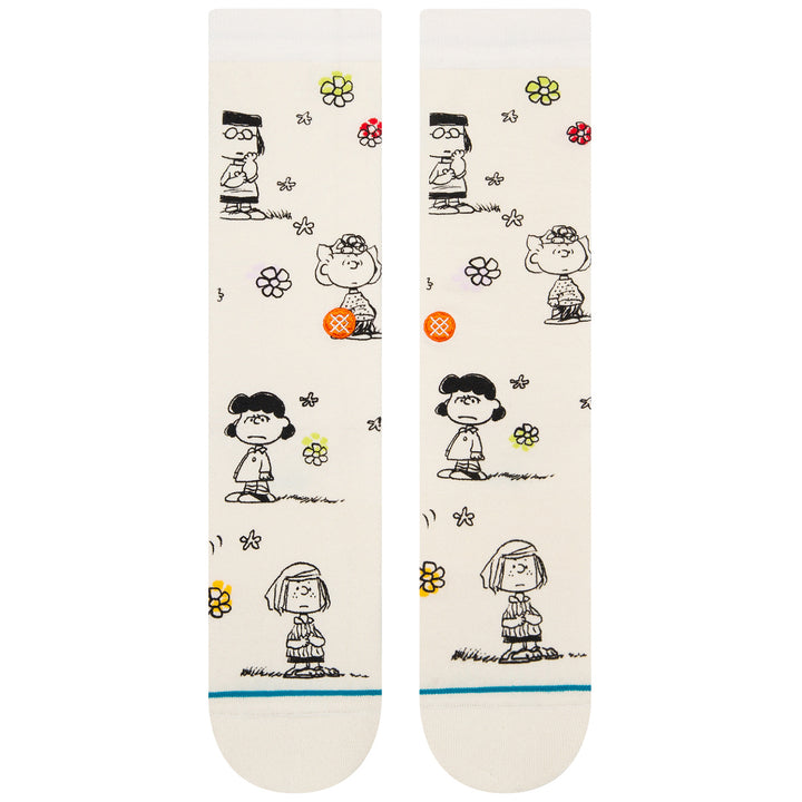 Stance Girl Power Socks Off White