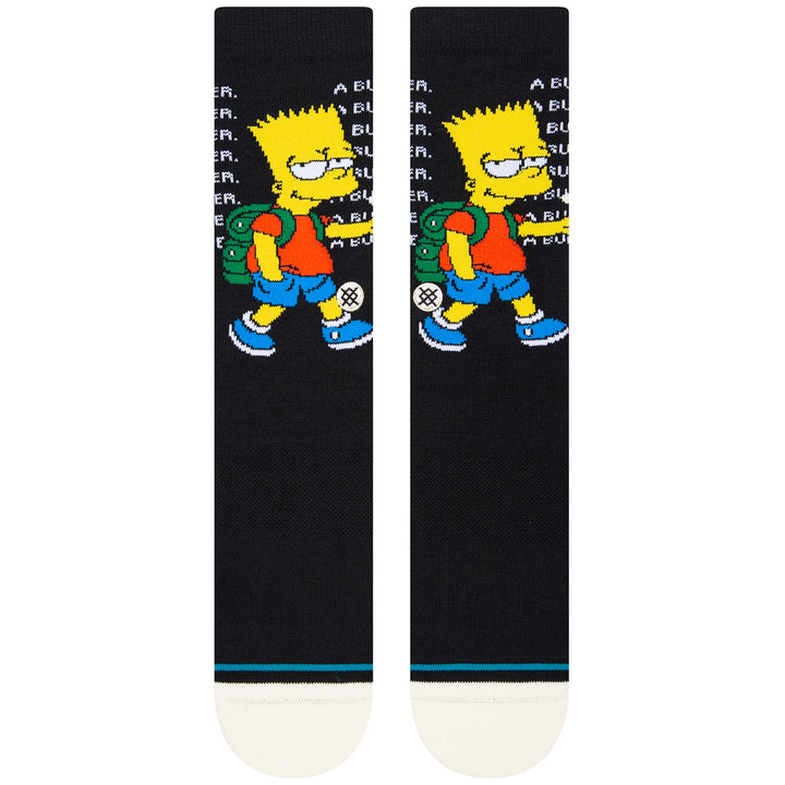 Stance Troubled Socks Black