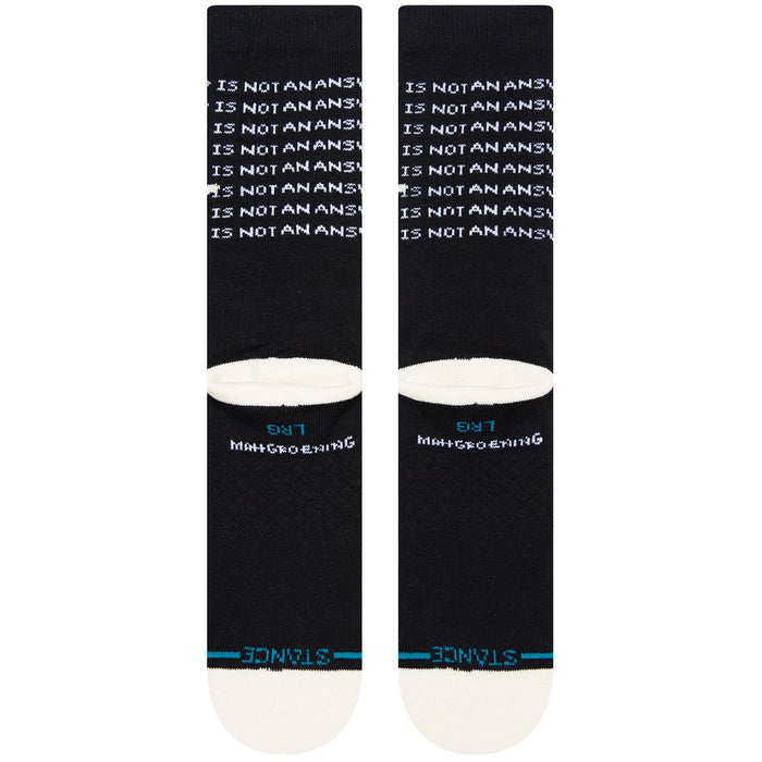 Stance Troubled Socks Black