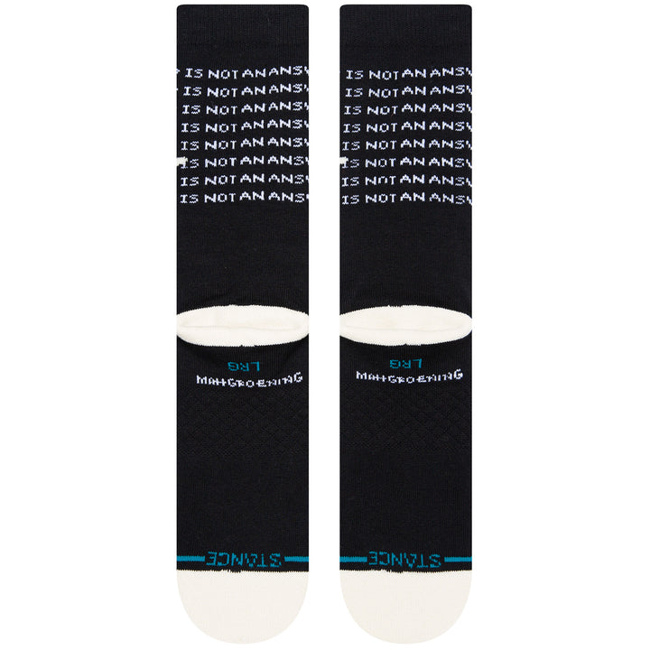 Stance Troubled Socks Black