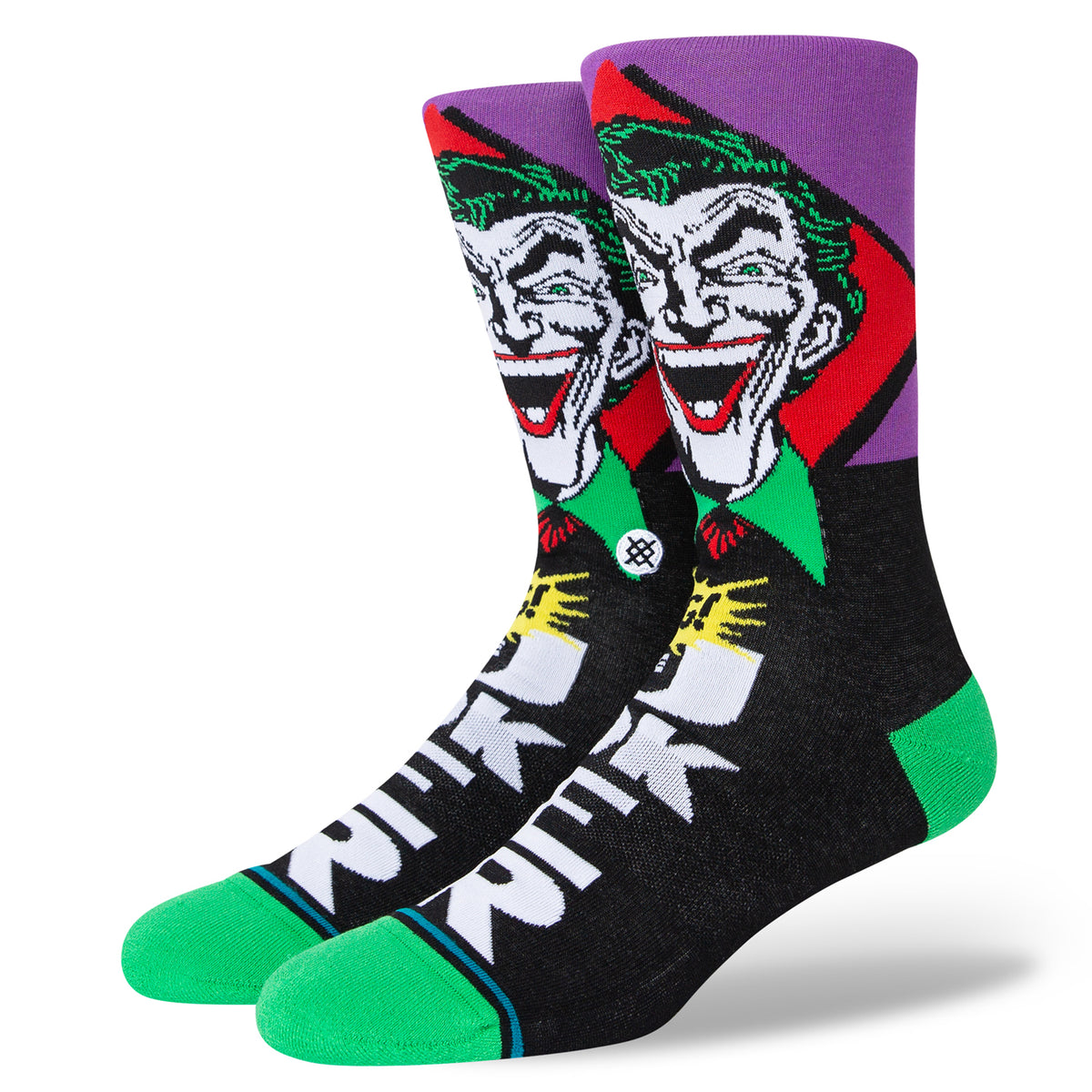 Stance Joker Comic Socks Black
