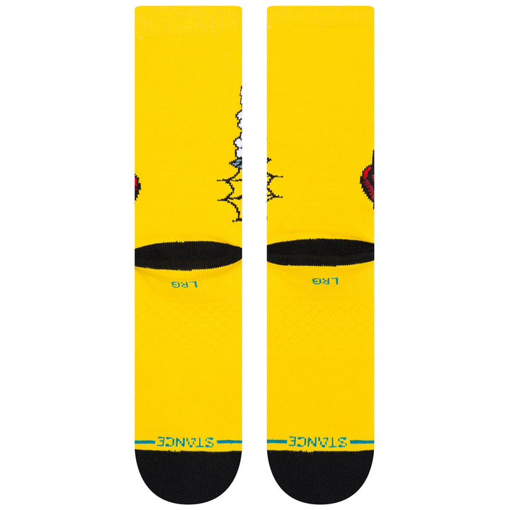Stance Spidey Szn Socks Yellow