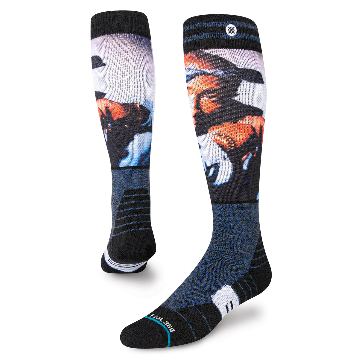 Stance Makaveli Snow Socks Black