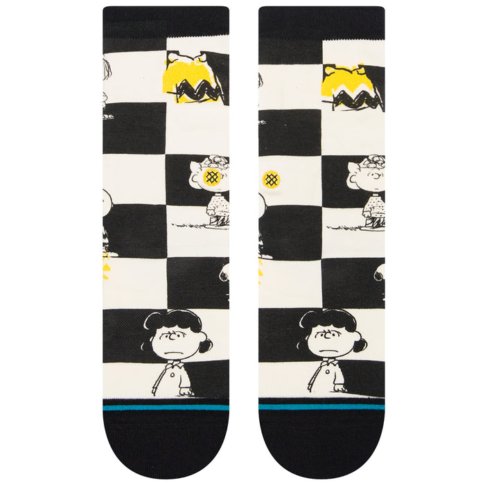 Stance Checked Socks - Kids' Black