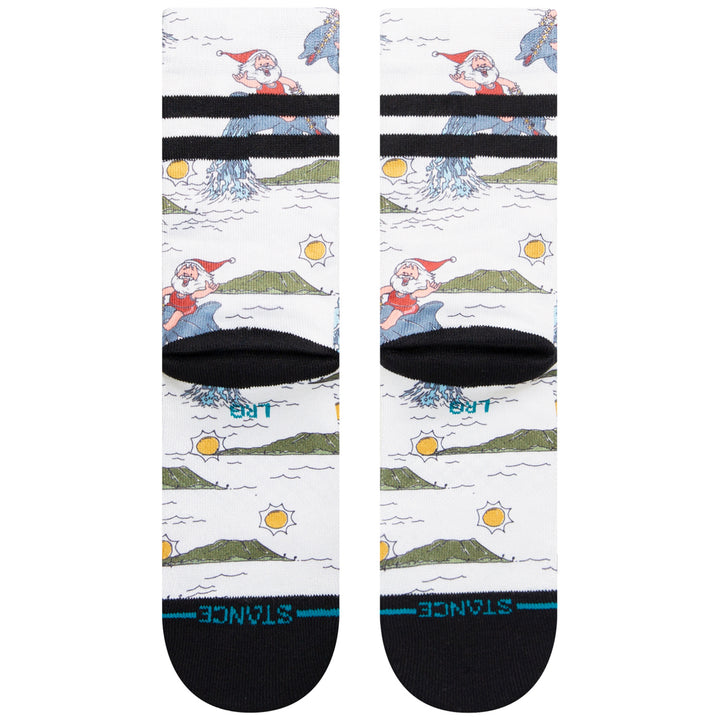 Stance Santas Wild Ride Socks - Kids' Off White