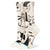 Stance Christmas Bazaar Socks - Women's Off White