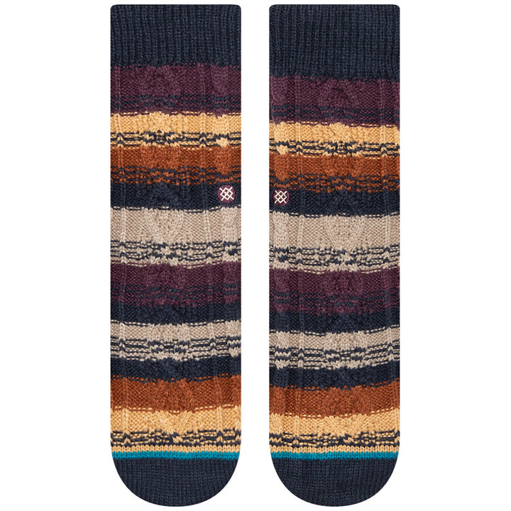 Stance Toasted Socks Burgandy