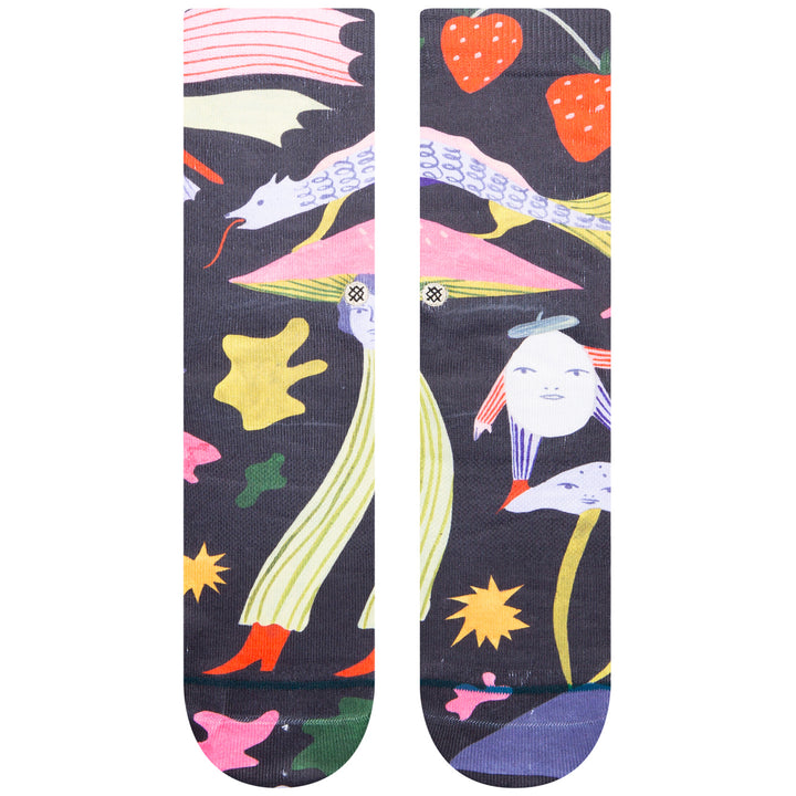 Stance Night of the Salamander Socks Black