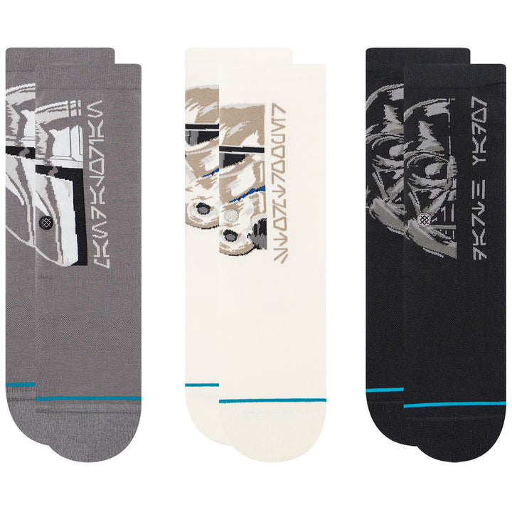 Stance Trilogy 3-Pack Socks - Kids' Multi