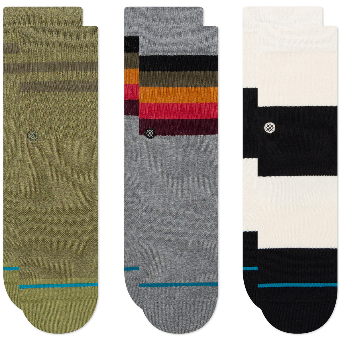 Stance Boost 3-Pack Socks - Kids' Multi