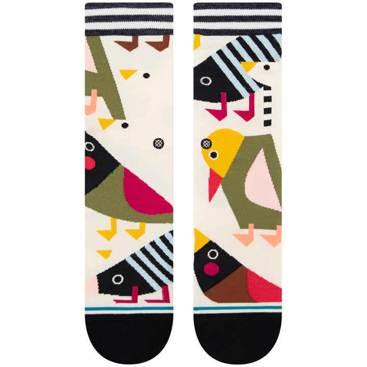 Stance Friends in Flight Socks - Women's Off White