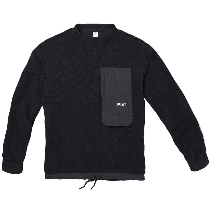 FW Root Light Sherpa Crew - Men's Slate Black