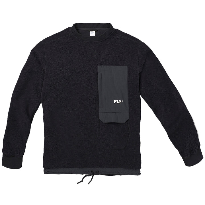 FW Root Light Sherpa Crew - Men's Slate Black
