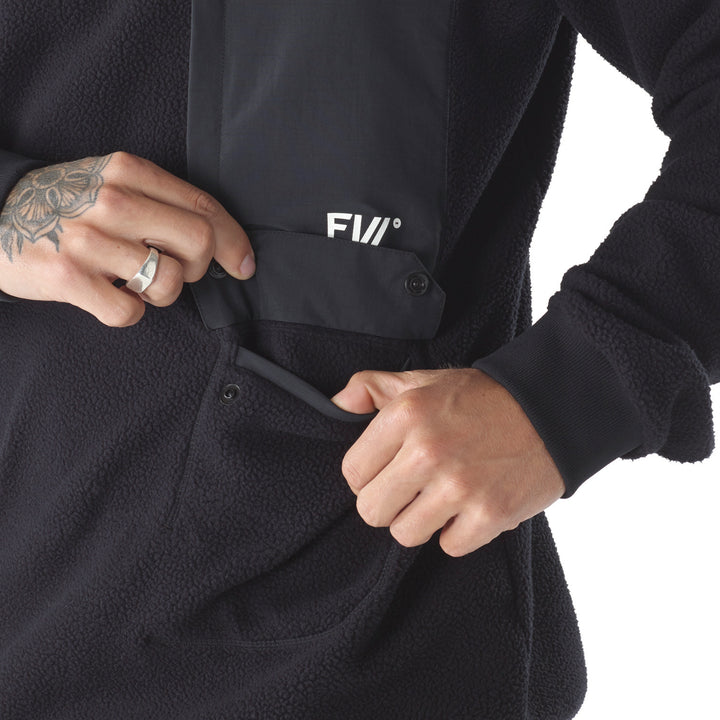 FW Root Light Sherpa Crew - Men's Slate Black