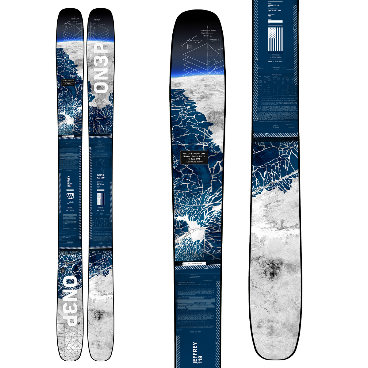 ON3P Jeffrey 118 Skis 2023