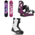 CAPiTA Jess Kimura Mini Snowboard  + Union Cadet Snowboard Bindings + thirtytwo Kids Boa Snowboard Boots - Kids' 2023