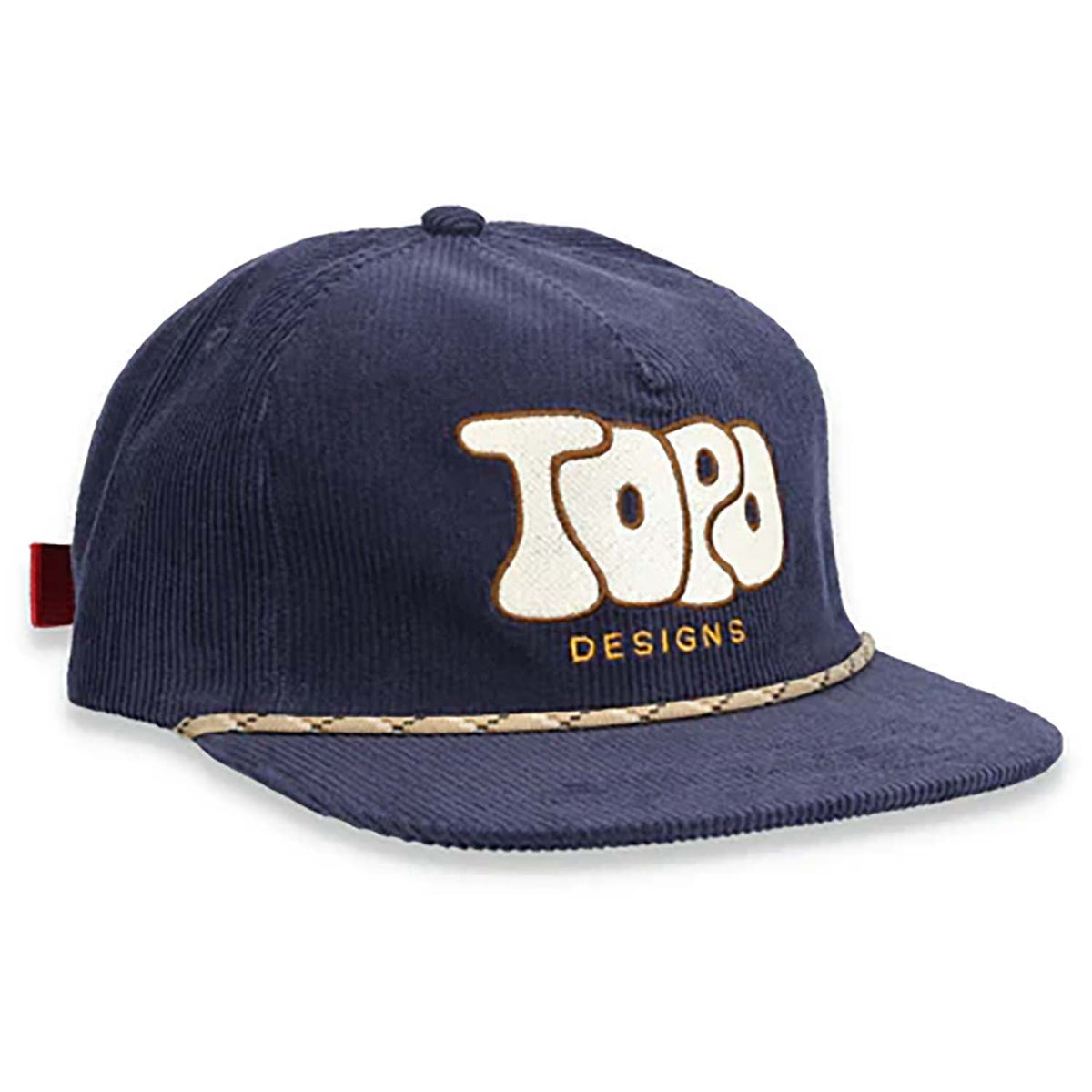 Topo Designs Bubble Corduroy Trucker Hat Navy