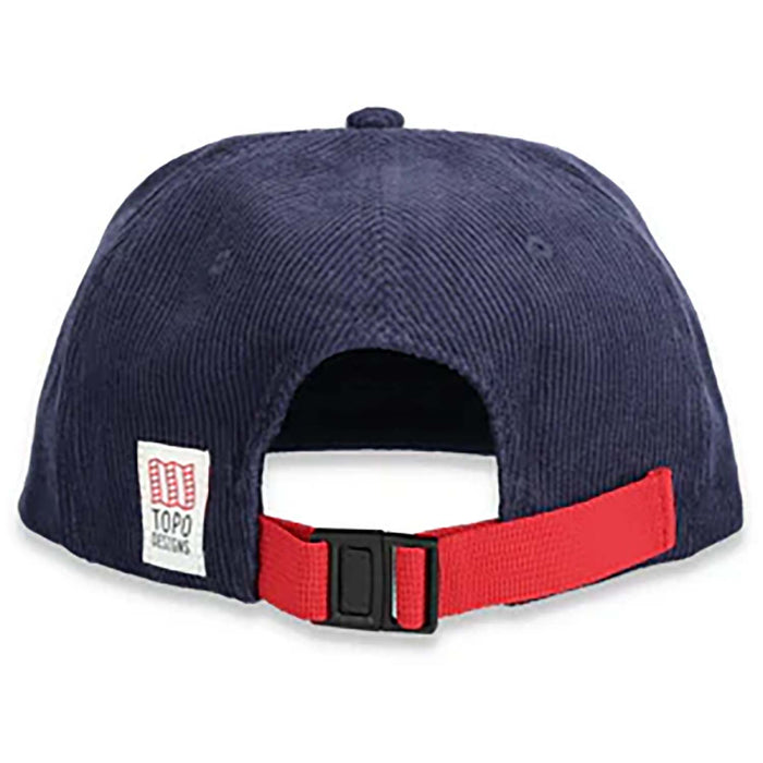 Topo Designs Bubble Corduroy Trucker Hat Navy