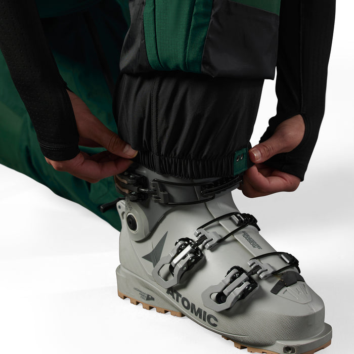 The North Face Summit Tsirku FUTURELIGHT™ Short Bib Pants - Women's Ponderosa Green/TNF Black