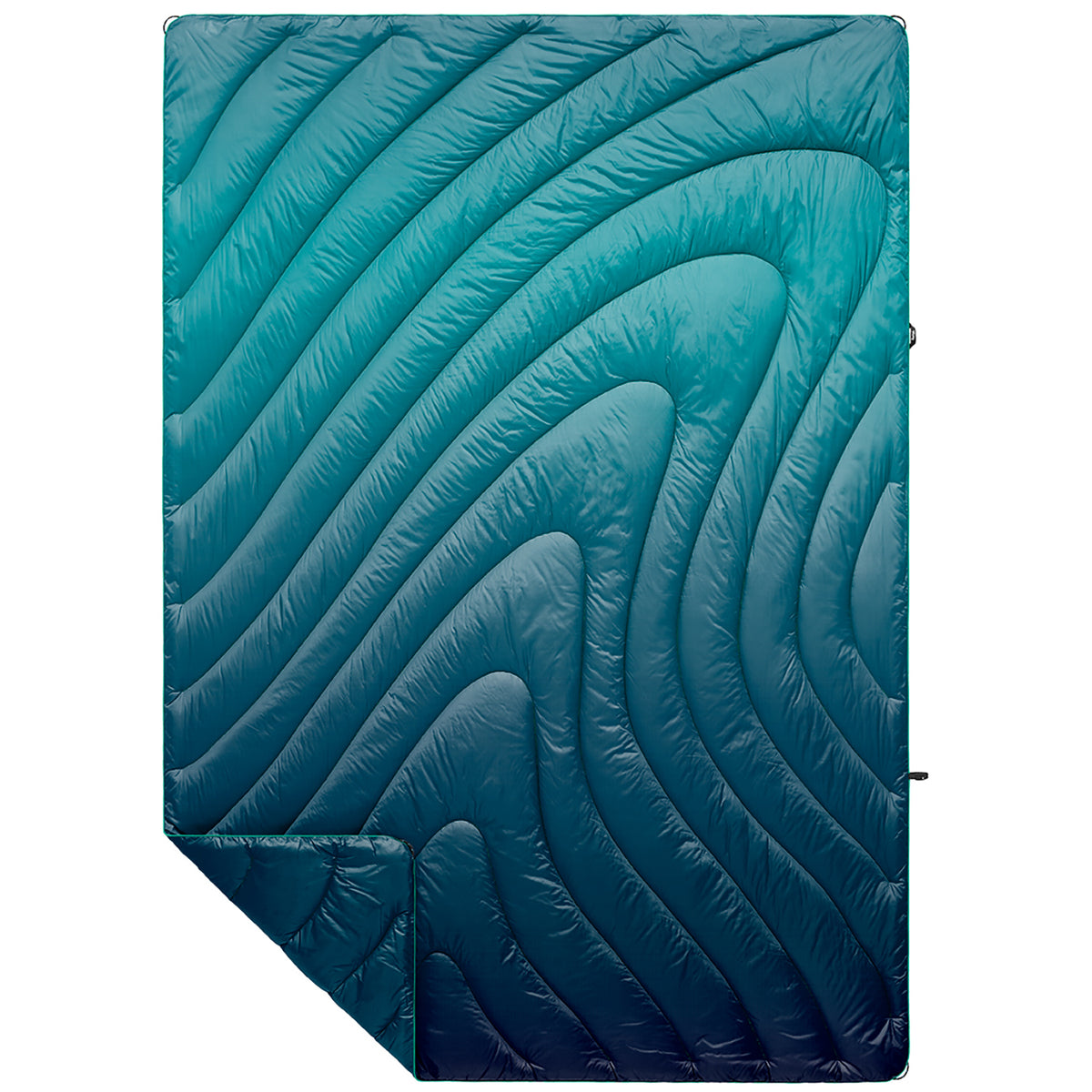 Rumpl Original Puffy Blanket - Ocean Fade Ocean Fade