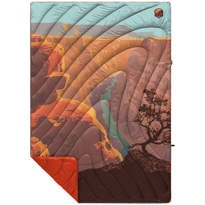 Rumpl Original Puffy Blanket - Grand Canyon Grand Canyon