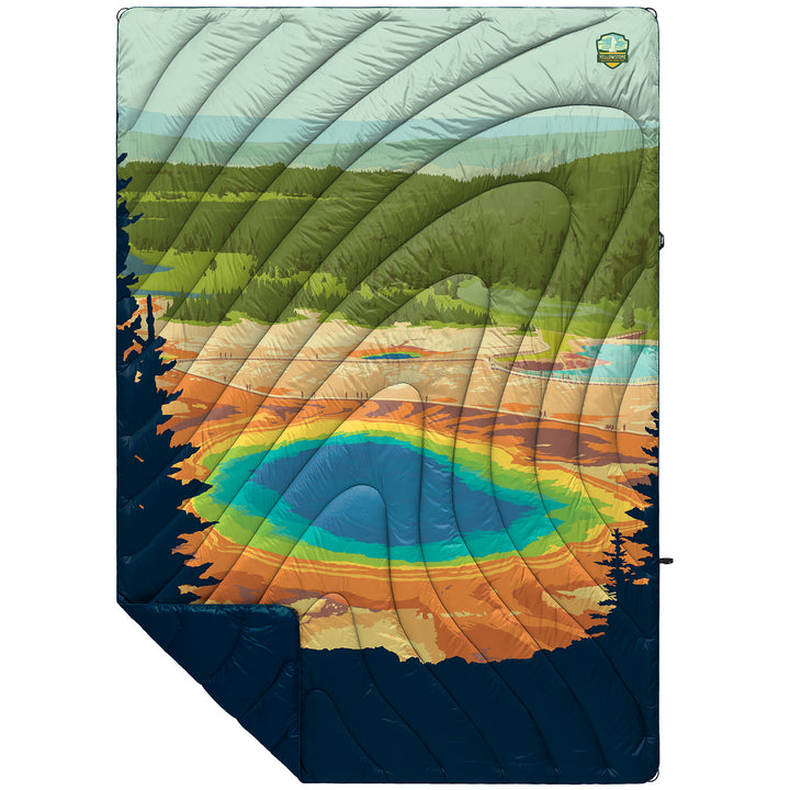 Rumpl Original Puffy Blanket - Yellowstone Yellowstone
