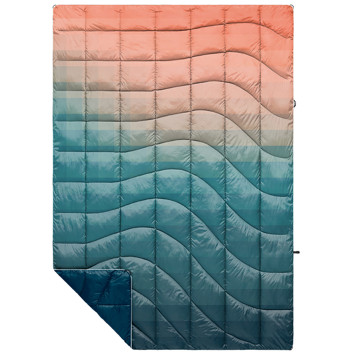 Rumpl NanoLoft® Puffy Blanket - Patina Pixel Fade Patina Pixel Fade