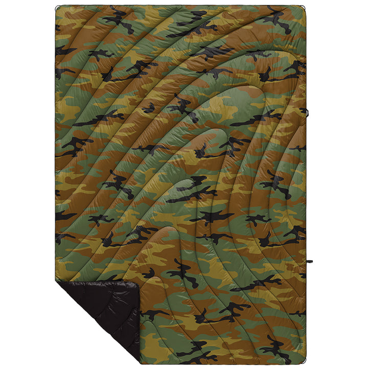 Rumpl Original Puffy Blanket - Woodland Camo Woodland Camo