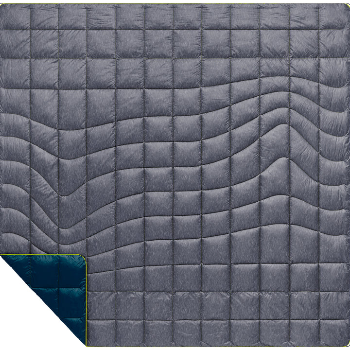 Rumpl NanoLoft® Puffy Blanket - Navy Heather Navy Heather