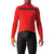 Castelli Puro 3 Full Zip Jersey Red/Black Reflex