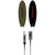 Quiksilver Soft Bat 6' Surfboard + Quiksilver Roots 6' Leash