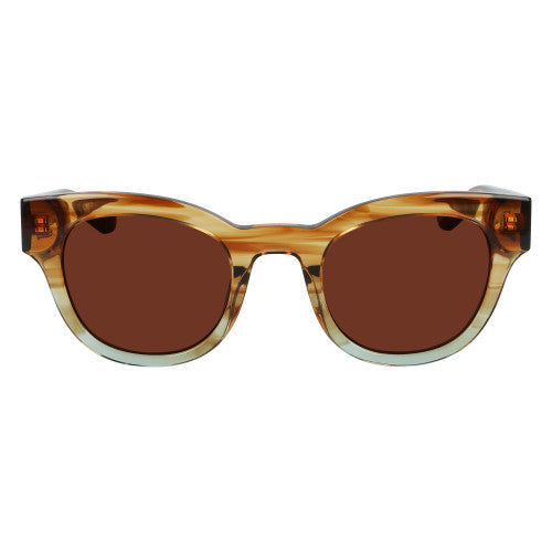 Dragon Jett Sunglasses Brown Teal Gradient/LumaLens Rose Copper Ion