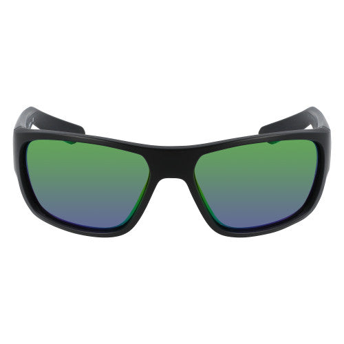 Dragon Flare H20 Sunglasses Matte Black H20/LumaLens Green Ion Polarized