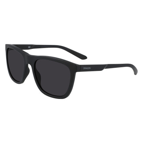 Dragon Wilder Polarized Sunglasses Matte Black/LumaLens Smoke Polarized