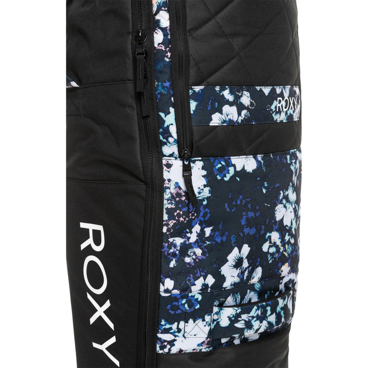 Roxy Vermont Boardbag - Women's True Black/Black Flowers